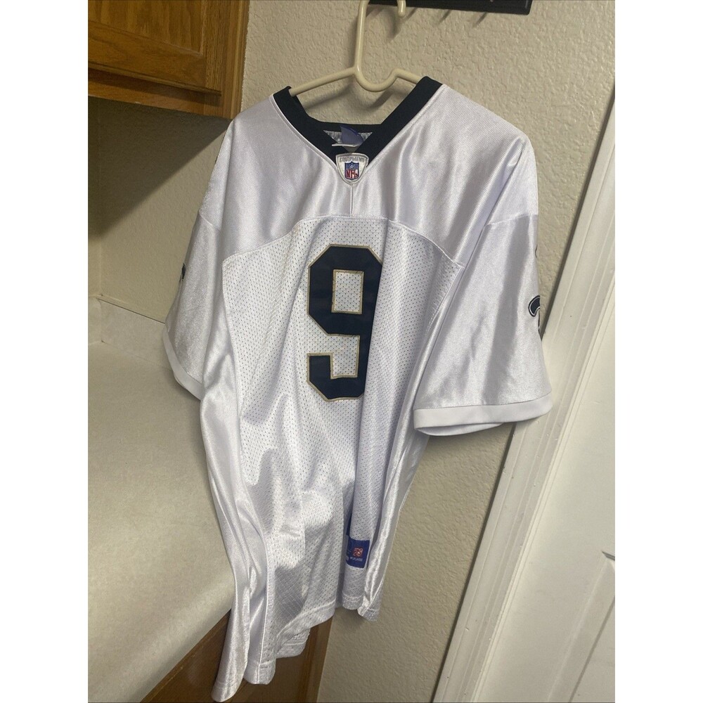 Vintage Reebok New Orleans Saints Drew Brees Jersey Size 52